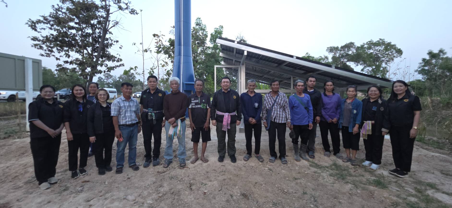 title - เลขาธิการ ส.ป.ก. ลงพื้นที่ตรวจเยี่ยมกลุ่มแปลงใหญ่ข้าวอินทรีย์ และโครงการก่อสร้างบ่อบาดาลฯ ในเขตปฏิรูปที่ดิน จังหวัดร้อยเอ็ด